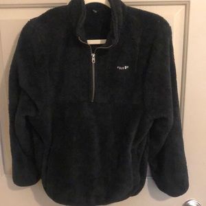 Faux Fur 3/4 Zip Volcom Pullover